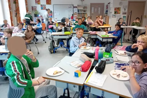 tartines salées et sucrées en CM1/CM2